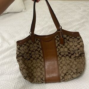 Coach tote purse